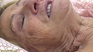 granny creampie eating