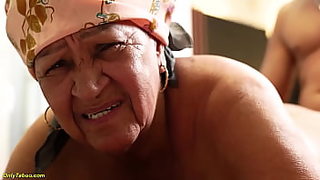 ass fucked gets lady old up