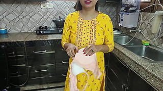 indian mom in kitchen