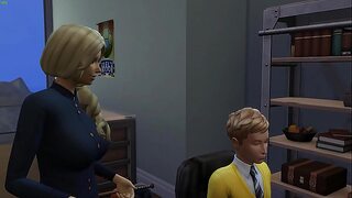 big black on milf