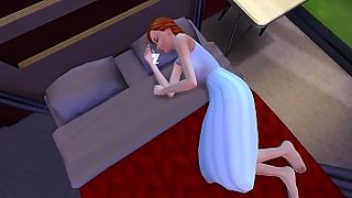 mom fucks daughter in sleep