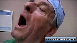 old pregnant doctor