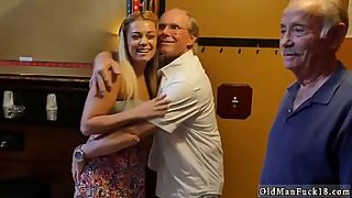 old man rubbing his dick on her daughter