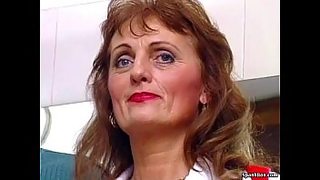 old milf takes young big cock